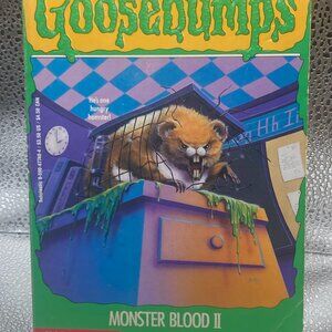 Vintage Book-Goosebumps Monster Blood 2-1994 RL Stine